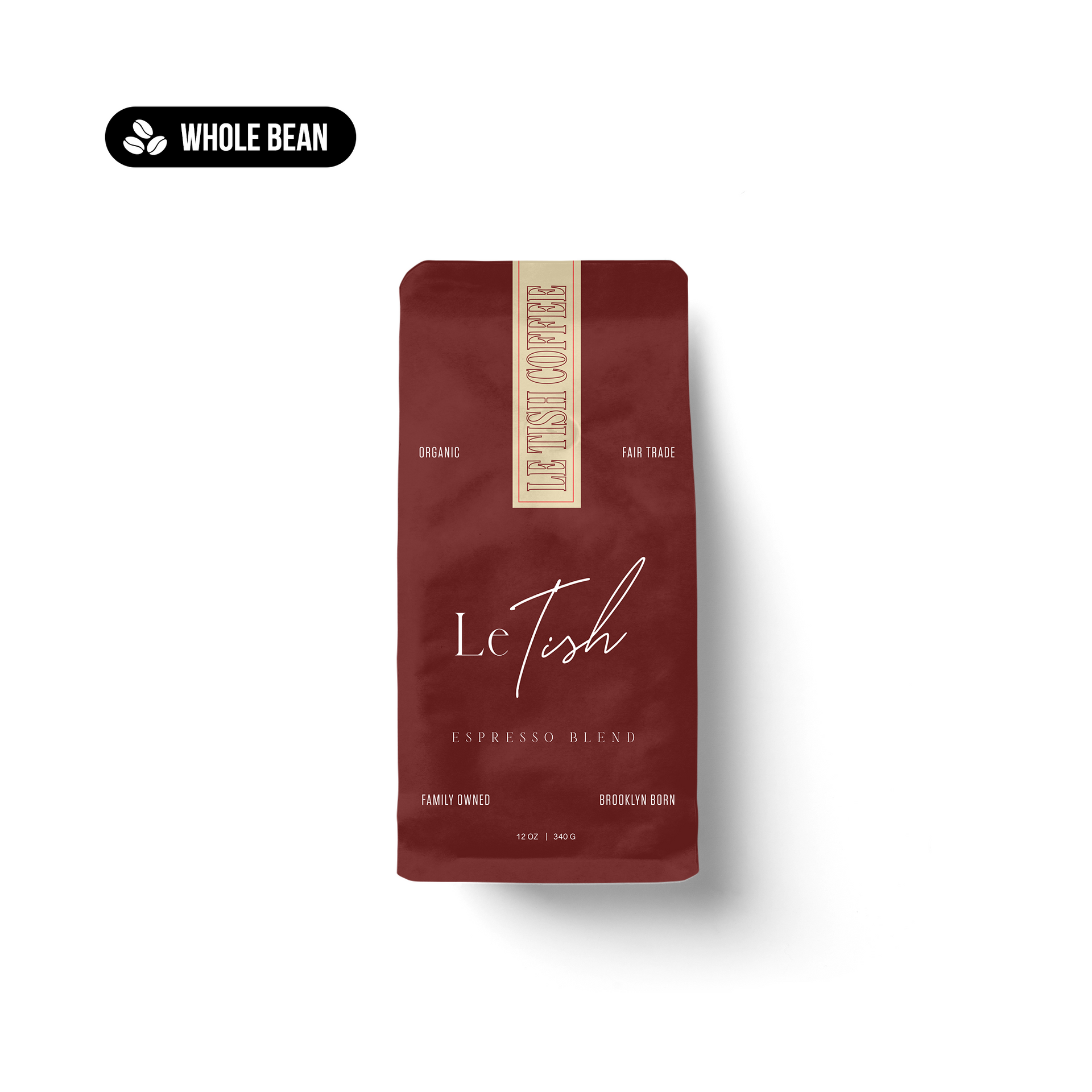WHOLE BEAN Espresso Blend 12 OZ – LeTish Coffee